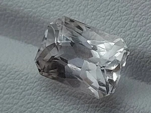 Natural Morganite Gemstone - Faceted Loose Beryl 5.25 CTS - Picture 1 of 9