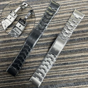 Bracelet de montre en titane 22/26 mm original pour Garmin Fenix 8 7 7X 6X 5 Pro Plus - Photo 1/22