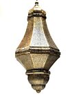 Pendentif style lampe marocaine plafonnier métal lanterne suspendue intérieur extérieur