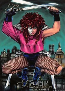 TYPHOID MARY / 1994 Fleer Flair Marvel Annual BASE Trading Card #62 - Picture 1 of 2