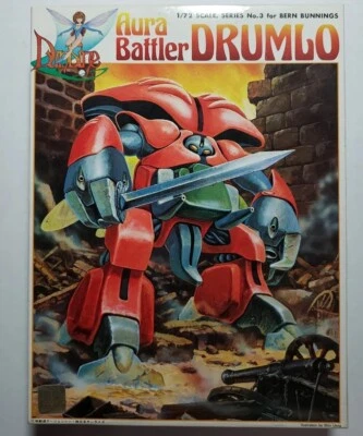 DRUMLO Aura Battler Dunbine Model Kit 1/72 #3 Japan For Tod Guines Bandai NEW - Image 1 of 4