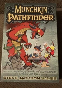 Munchkin Pathfinder Base Game #4421 Steve Jackson Games 2013 Complete - Picture 1 of 2