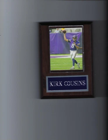 KIRK COUSINS PLAQUE MINNESOTA VIKINGS FOOTBALL NFL Cover