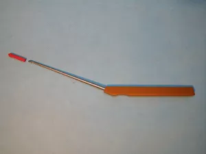 SEC Micro Axial Curette, 10 inch Up Straight #1 Orange, Model U-0056 - Picture 1 of 2