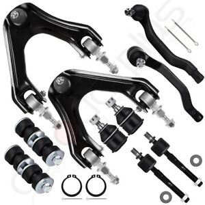 10pcs Front Upper Suspension & Steering Kit Control Arm For 1994-97 Honda Accord