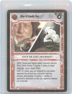 Alter & Friendly Fire (Premium) | Light Side | Reflections II | Star Wars CCG - Picture 1 of 2