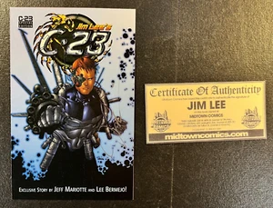 C-23 1 VARIANT Jim LEE Ashcan SIGNED by JIM LEE with COA Mike Choi Image Comic - Picture 1 of 7
