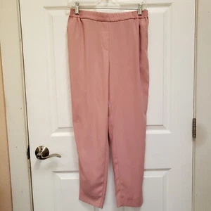 Anthropologie Pink The Essential Pull On Trouser Dress Pants Womens Size XS - Picture 1 of 7