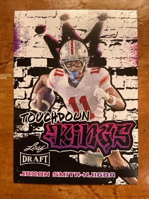 2023 Leaf Draft - TD Kings #97 Jaxon Smith-Njigba (RC) - Image 1 of 2