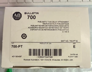 NEW Allen Bradley 700-PT Ser. E. Time-Delay Attachment NEW IN BOX - Picture 1 of 3