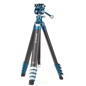 Benro CyanBird CF 5 Section Tripod w/FS20PRO Hybrid 2 in 1 Head #TCBC15FS20PR0C - Picture 1 of 8
