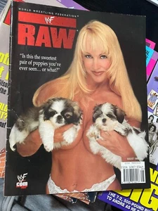 Cubierta de revista WWF WWE RAW AGOSTO 1999 Debra - Imagen 1 de 3