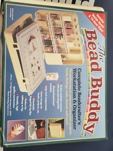 Bead Travel Work Storage Complete Case w/Bead Buddy Design Board,workstation - Picture 1 of 6