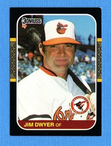 1987 Donruss #418 Jim Dwyer Baltimore Orioles - Picture 1 of 1