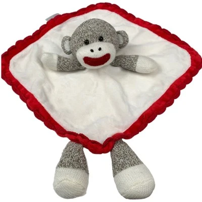 Baby Starters Calcetín Mono Sonajero Peluche Manta de Seguridad Lovey Cuddly Stuffy Lindo Foto 1 de 4