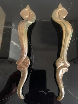 Ancienne Poignée de porte meuble art déco / art nouveau - Photo 1/4