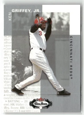 2002 Fleer Box Score #28 Ken Griffey, Jr. Cincinnati Reds - Image 1 of 2