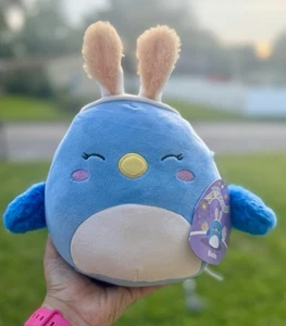 Squishmallows Bebe Bluebird 8”-13” Blue Stuffed Animal Plush Toy Kellytoy NEW - Picture 1 of 7