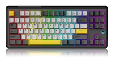 AK870 TKL Hot Swap Gasket Mount 75% Mechanical Keyboard 4000mAh Bluetooth / 2.4G - Image 1 of 4