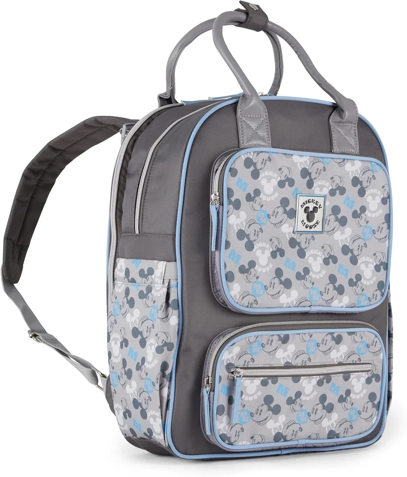 Disney Mickey Mouse Bebé Niños Bolsa de Pañales Mochila - Azul, Talla Única Foto 1 de 1