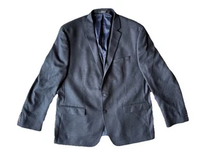 Van Heusen Flex Mens Navy Blue Suit Jacket Size 44 Regular - Picture 1 of 4