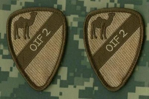 ELITE PROFESSIONAL RANGERS GHOST RECON velkrö burdock PATCH: OIF2 1st Cavalry - Bild 1 von 12