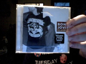 ITS MY LIFE CD SINGLE BON JOVI POSTER ROCK BIRTHDAY CHRISTMAS SAVE THE £££ - Picture 1 of 1