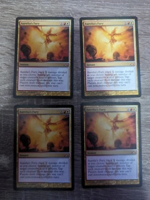 Gatecrash AURELIA'S FURY x4 NM Magic MTG Free Shipping! - Image 1 of 2
