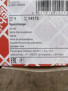 FEBI BILSTEIN 14172 Spurstange für VW - Bild 1 von 2