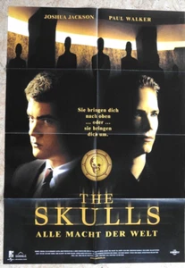 P107 Filmplakat - THE SKULLS Paul Walker Joshua Jackson Hill Harper - Picture 1 of 2