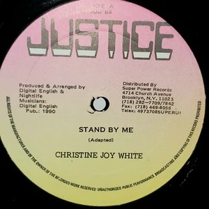 CHRISTINE JOY WHITE Stand By Me + Howie Irie Body Fit 12" 1990 Justice Vinyl - Bild 1 von 3