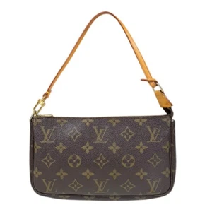 LOUIS VUITTON Handbag M51980 Monogram canvas Monogram Pochette Accessoires used - Picture 1 of 11