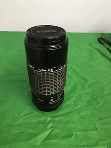 SIGMA ZOOM-K III 1:3.5-4.5 f=75-210mm Multi Coated Lens 52mm for Minolta SLR - Picture 1 of 2