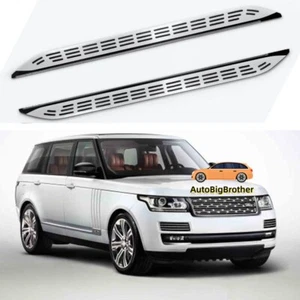 Fits for LR Range Rover 2013-2021 Running Boards Side Steps Pedal Nerf Bar - Imagen 1 de 11