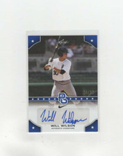 2015 Leaf Perfect Game National Showcase Blue /30 Will Wilson GIANTS Auto
