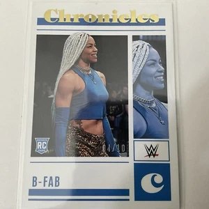2023 Panini Chronicles WWE - Gold 13 B-Fab 4/10!! - Bild 1 von 2