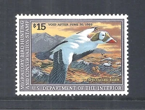U.S. SCOTT RW59 MNH VF - 1992 $15 MULTI-COLOR FEDERAL DUCK STAMP - Picture 1 of 2