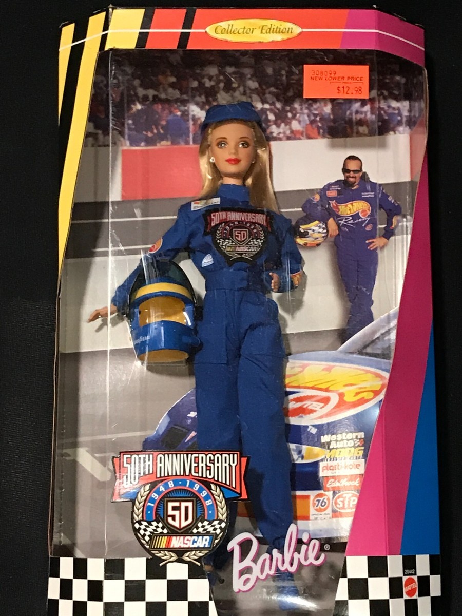NASCAR Barbie Dolls Doll Playsets Collectors Edition