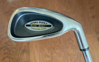 Turbo Power 7-Iron ⛳ RH Men's Stainless Steel Shaft Regular Flex ~37" - Image 1 of 4