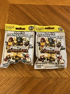 KRE-O Transfomers Micro Changers Collection 4 Blind Bags New & Sealed LOT of 2 - Picture 1 of 2