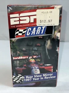 ESPN Cart Rear View Mirror 1997 Year In Review (VHS) New Sealed Rare - Picture 1 of 8