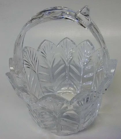 Clear glass basket #344 Cover