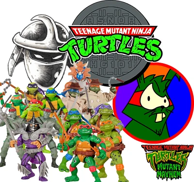 Teenage Mutant Ninja Turtles Assorted Range - Pick and Choose - TMNT Playmates - Image 1 of 2