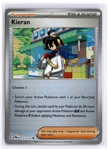 Pokemon TCG Kieran - (Poke Ball Pattern) 113/131 Sv: Prismatic Evolutions Holo - Picture 1 of 2