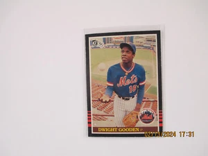 1985 Donruss Box Bottom PC 1 Dwight Gooden RC VG-NMT # 11 - Picture 1 of 3