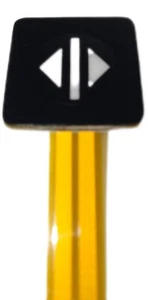 SUPER HEAVY-DUTY - GE WB24X10115 Dunstabzugshaubenschalter Membran schwarz PS953533 - Bild 1 von 3