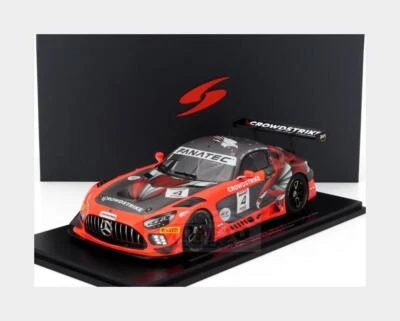 1:18 SPARK Mercedes Benz Amg Gt3 #4 Winner Pro-Am Class Spa 2024 Kurtz 18SB079 - Immagine 1 di 2