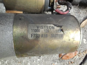 Starter Motor OEM Ford Mustang P/n: f7su a1b 3A07dy - Picture 1 of 1