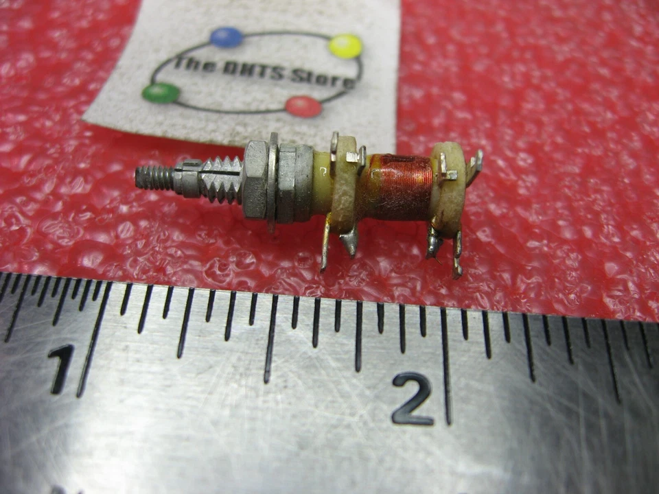 Bobina Inductor Ajustable Slug North Hills 1100E Marca Amarilla 3.7-5.5uH Nuevo de Lote Antiguo Cantidad 1 Foto 1 de 1