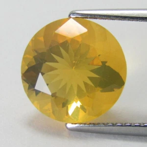 2.55Cts Excellent Natural Attractive Mexican Fire Opal Round Shape Loose Gem VDO - Picture 1 of 3